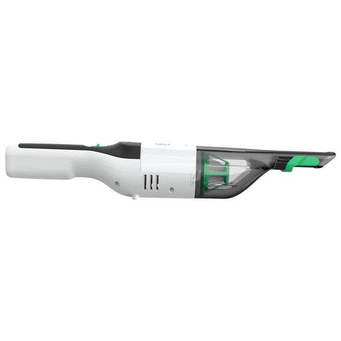Black+decker REVHV8C Reviva Aspirabriciole Senza Sacchetto Litio 7,2V 19 AW 125 ml autonomia 11 min colore Nero Bianco