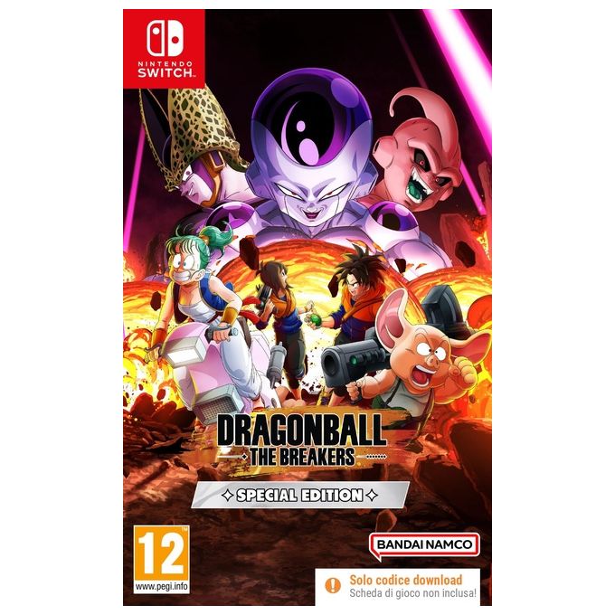 Bandai Namco Dragon Ball The Breakers Special Edition Gioco Nintendo Switch Multiplayer Online PEGI 12
