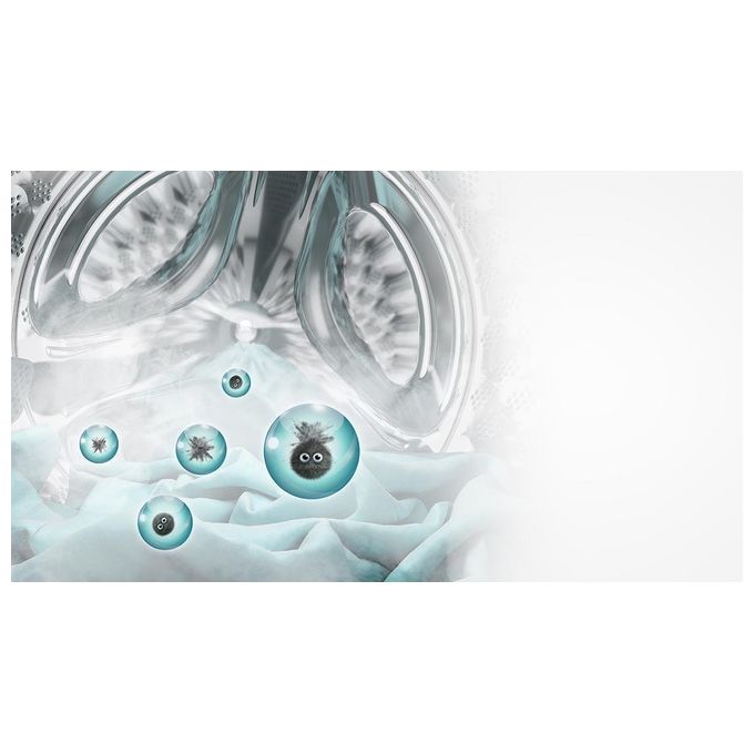 Hisense WFQP8014EVM Lavatrice 8kg 1400 Giri Classe A Caricamento Frontale Bianca