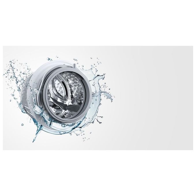 Hisense WFQP8014EVM Lavatrice 8kg 1400 Giri Classe A Caricamento Frontale Bianca