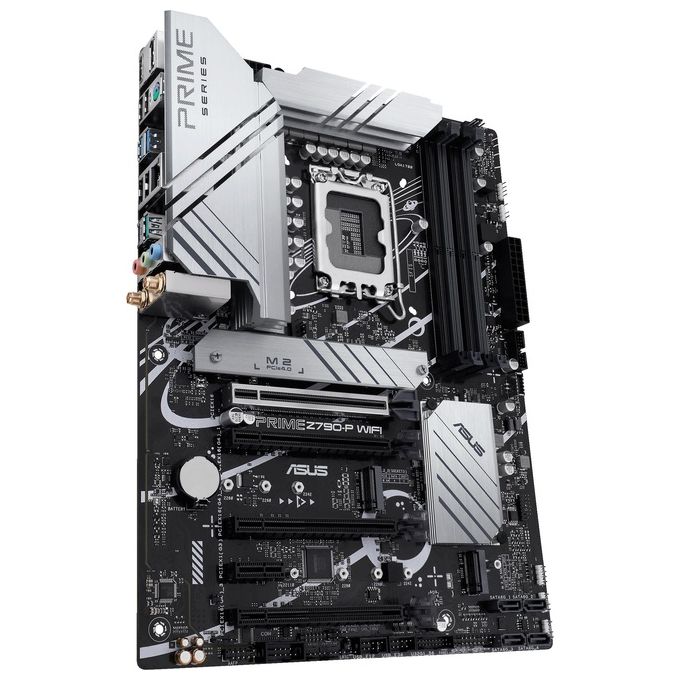 ASUS 90MB1CJ0-M1EAY0 PRIME Z790-P WIFI Scheda Madre ATX Intel Z790 LGA1700 DDR5 WiFi 6 Ethernet 2.5Gb M.2 HDMI DisplayPort Bluetooth 5.2 colore Nero