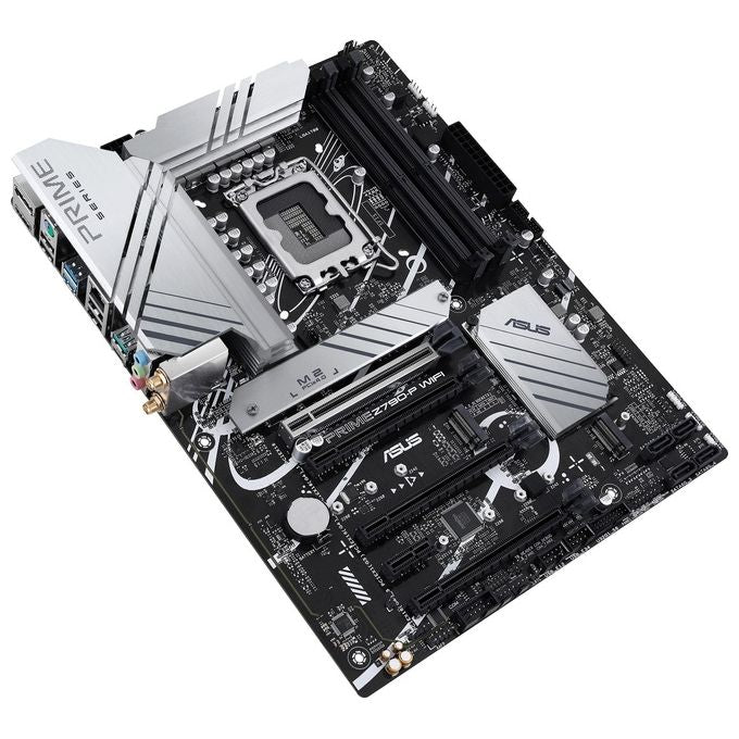 ASUS 90MB1CJ0-M1EAY0 PRIME Z790-P WIFI Scheda Madre ATX Intel Z790 LGA1700 DDR5 WiFi 6 Ethernet 2.5Gb M.2 HDMI DisplayPort Bluetooth 5.2 colore Nero