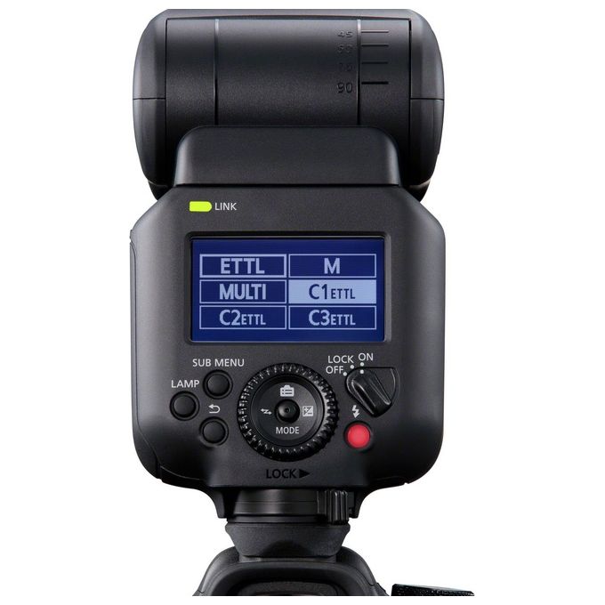 Canon 5654C004 Speedlite EL-5 Flash Numero guida 60 m Testa orientabile -7 120° Wireless integrato colore Nero