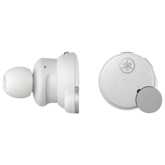 Yamaha TWE7BWH TW-E7B Auricolari In-Ear True Wireless ANC Bluetooth 5.2 aptX Adaptive Listening Optimizer IPX5 22h colore Bianco