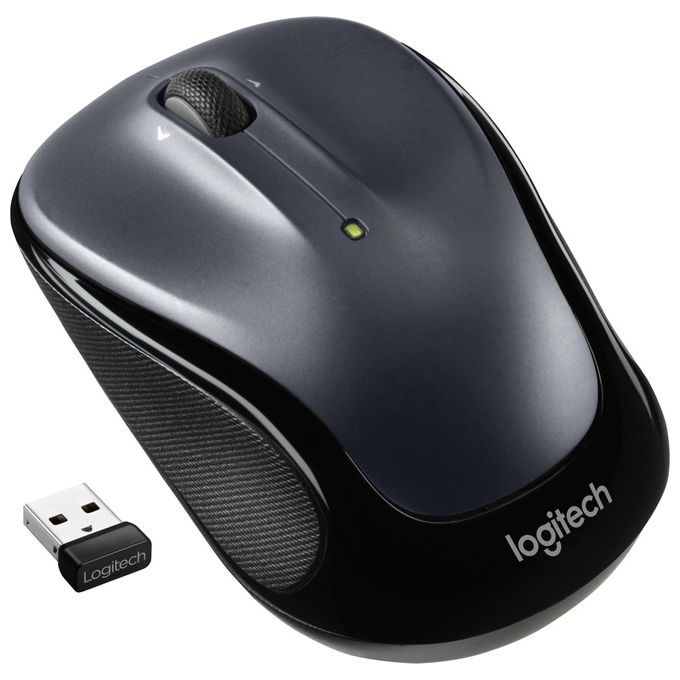 Logitech M325S Mouse Wireless RF Ottico Ambidestro 1000 DPI 5 Tasti Nano Ricevitore USB colore Nero