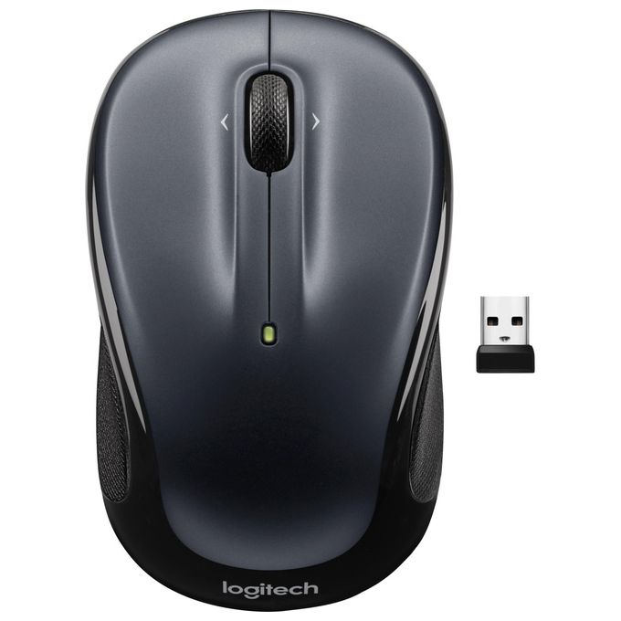 Logitech M325S Mouse Wireless RF Ottico Ambidestro 1000 DPI 5 Tasti Nano Ricevitore USB colore Nero