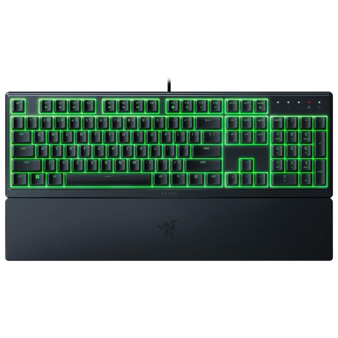 Razer RZ03-04470700-R3H1 Ornata V3 X Tastiera Gaming Full-size QWERTY Layout Italiano Switch Meccano-membrana LED RGB Poggiapolsi colore Nero