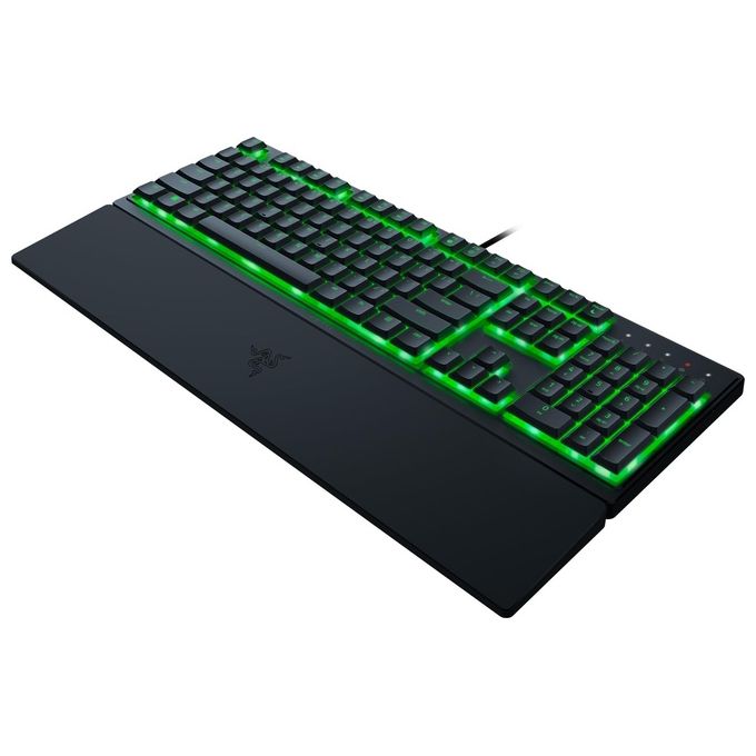 Razer RZ03-04470700-R3H1 Ornata V3 X Tastiera Gaming Full-size QWERTY Layout Italiano Switch Meccano-membrana LED RGB Poggiapolsi colore Nero