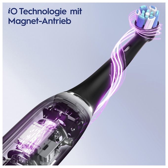Oral-B 4210201408390 iO Series 9N Spazzolino elettrico rotante-oscillante 6 modalita' Timer 2 min Display OLED Bluetooth colore Rosa Quartz