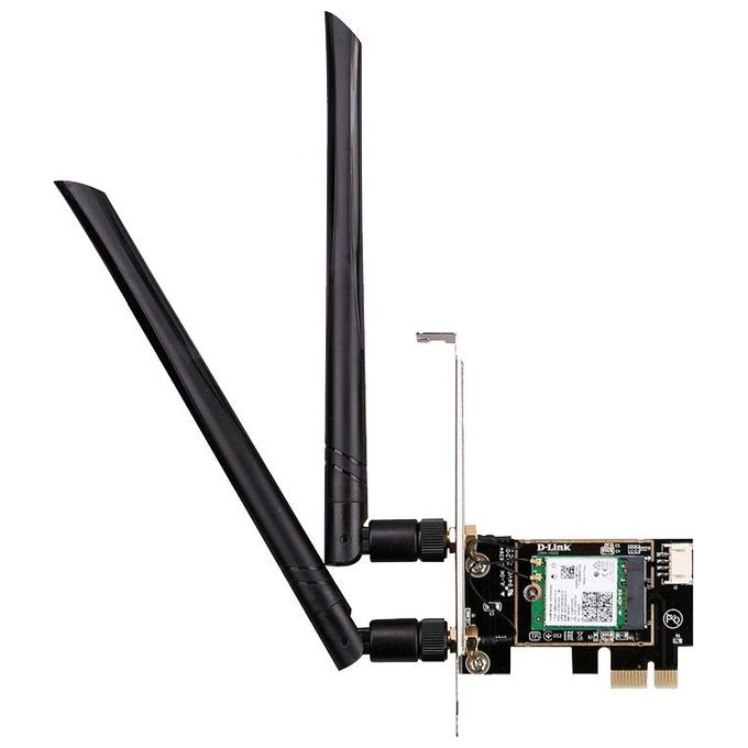 D-Link DWA-X582 Adattatore di Rete Interno AX3000 Wi-Fi 6 Bluetooth 5.0 PCI Express Velocita' fino a 2402 Mbit-s 2,4 GHz e 5 GHz colore Nero