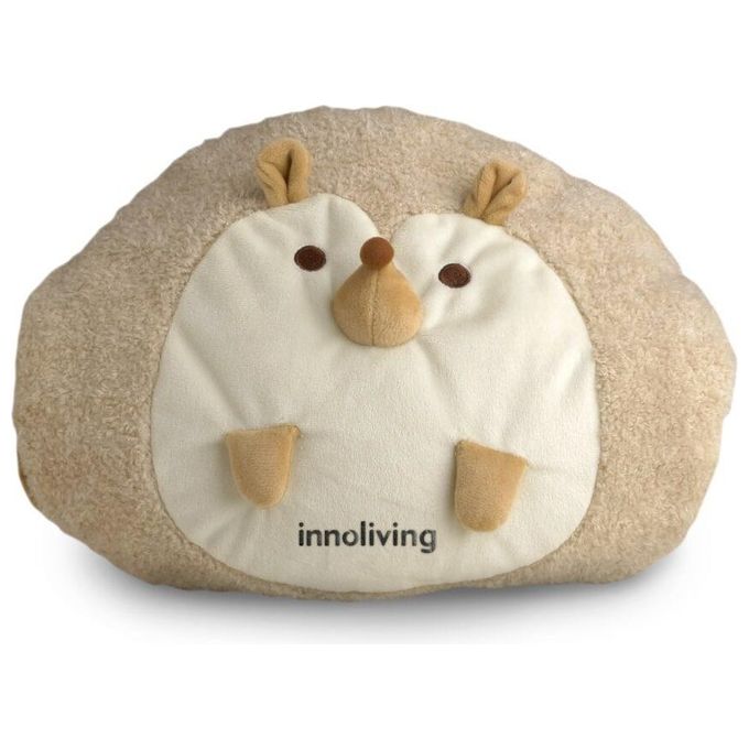 Innoliving INN-768R Termoforo Peluche Riccio Borsa Acqua Calda Elettrica Cordless 360W colore Beige