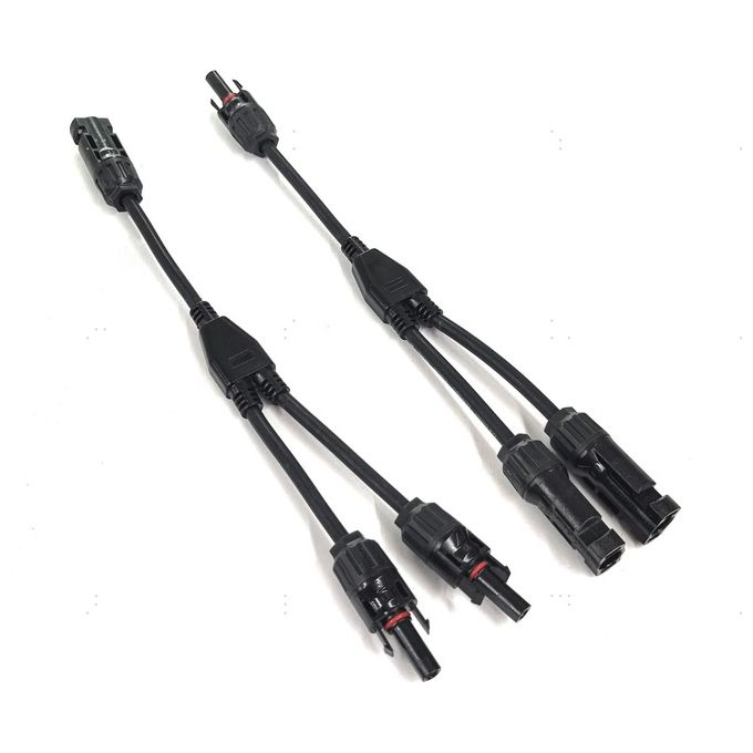 EcoFlow 50004032 Cavo Parallelo Solare MC4 0.3 m compatibile Delta River colore Nero