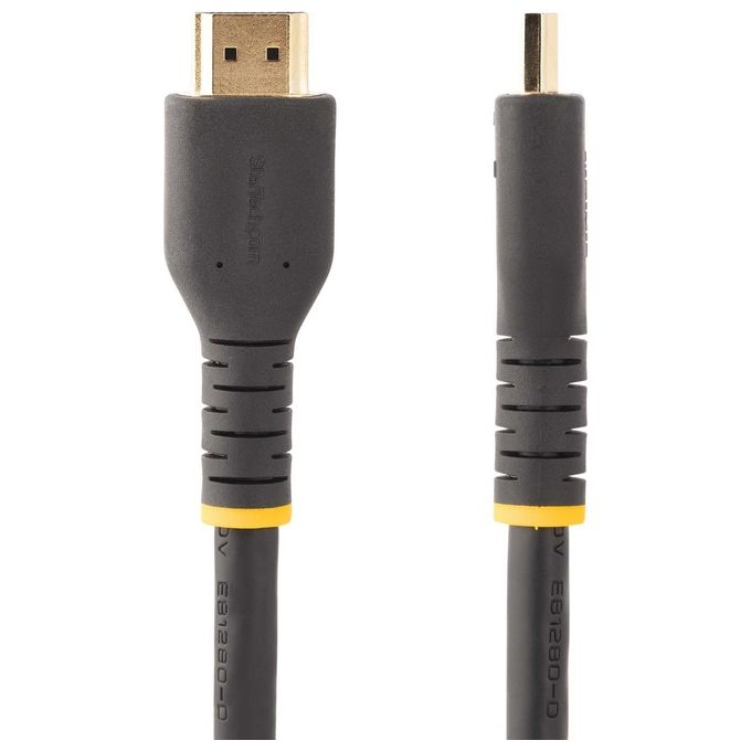 StarTech.com RH2A-10M-HDMI-CABLE Cavo HDMI Attivo 10 m HDMI 2.0 4K 60Hz 18 Gbps ARC Ethernet HDR10 Dolby Vision colore Nero