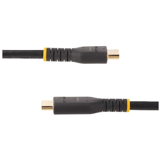 StarTech.com RH2A-10M-HDMI-CABLE Cavo HDMI Attivo 10 m HDMI 2.0 4K 60Hz 18 Gbps ARC Ethernet HDR10 Dolby Vision colore Nero
