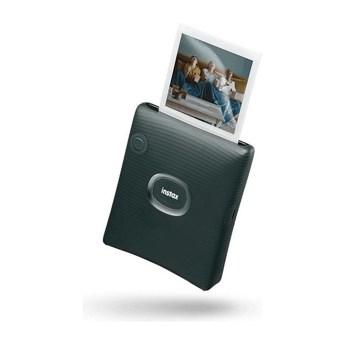 Fujifilm 16785482 Instax Square Link Stampante per Foto Istantanee Bluetooth USB-C 800x800 DPI colore Verde Midnight Green