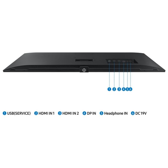 Samsung LS34C500GAUXEN ViewFinity S5 S50GC Monitor PC 34'' UltraWide Quad HD 3440x1440 VA 100Hz HDR10 AMD FreeSync colore Nero