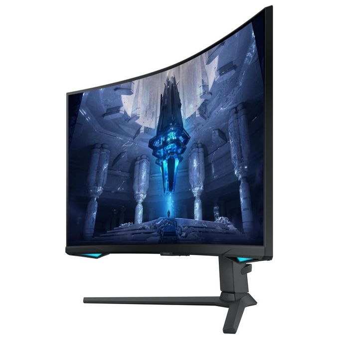 Samsung LS32BG750NPXEN Odyssey Neo G7 Monitor Gaming 32'' UHD 3840x2160 Pixel 165 Hz 1 ms GtG Quantum HDR 2000 Mini LED FreeSync Premium Pro colore Nero