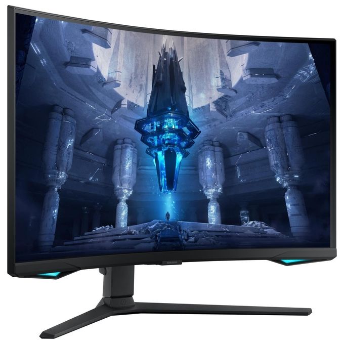 Samsung LS32BG750NPXEN Odyssey Neo G7 Monitor Gaming 32'' UHD 3840x2160 Pixel 165 Hz 1 ms GtG Quantum HDR 2000 Mini LED FreeSync Premium Pro colore Nero