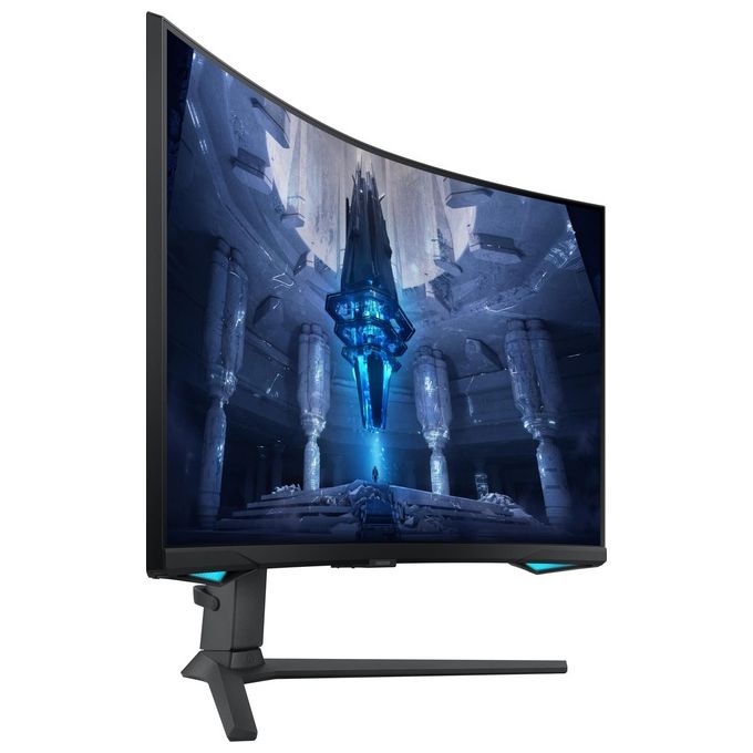 Samsung LS32BG750NPXEN Odyssey Neo G7 Monitor Gaming 32'' UHD 3840x2160 Pixel 165 Hz 1 ms GtG Quantum HDR 2000 Mini LED FreeSync Premium Pro colore Nero