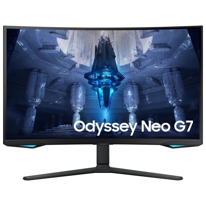 Samsung LS32BG750NPXEN Odyssey Neo G7 Monitor Gaming 32'' UHD 3840x2160 Pixel 165 Hz 1 ms GtG Quantum HDR 2000 Mini LED FreeSync Premium Pro colore Nero