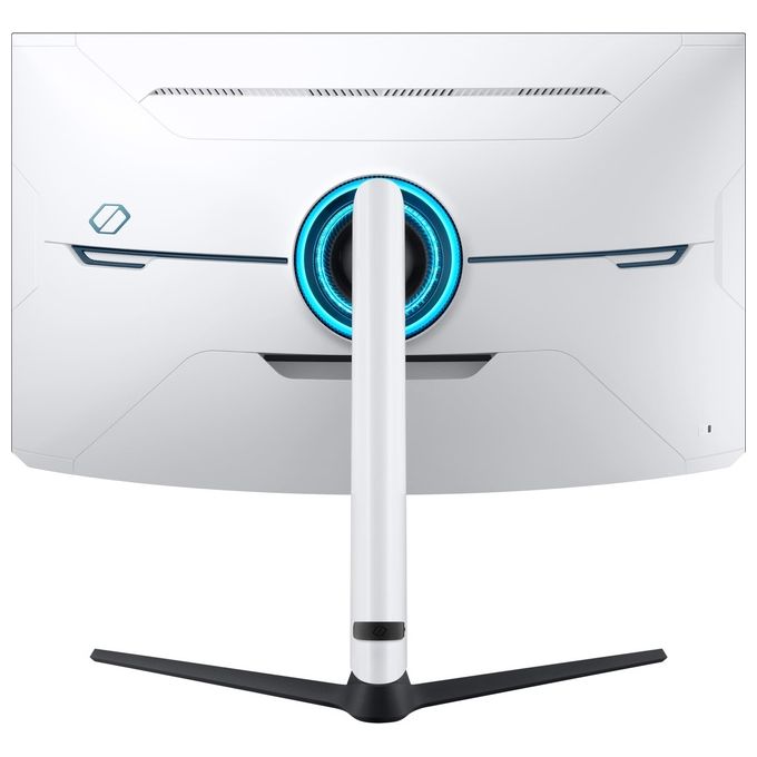 Samsung LS32BG850NPXEN Monitor Gaming Odyssey Neo G8 da 32'' UHD Curvo Risoluzione 3840x2160 Pixel Frequenza 240 Hz Tecnologia Quantum Matrix Mini LED colore Bianco