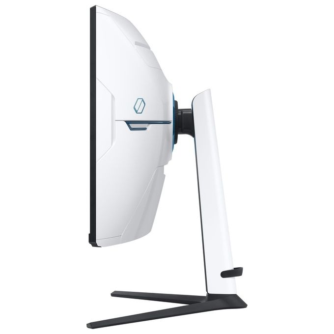 Samsung LS32BG850NPXEN Monitor Gaming Odyssey Neo G8 da 32'' UHD Curvo Risoluzione 3840x2160 Pixel Frequenza 240 Hz Tecnologia Quantum Matrix Mini LED colore Bianco