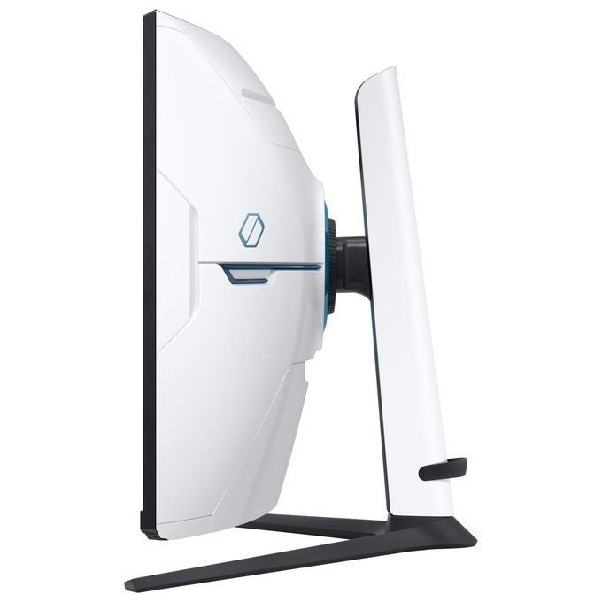 Samsung LS32BG850NPXEN Monitor Gaming Odyssey Neo G8 da 32'' UHD Curvo Risoluzione 3840x2160 Pixel Frequenza 240 Hz Tecnologia Quantum Matrix Mini LED colore Bianco