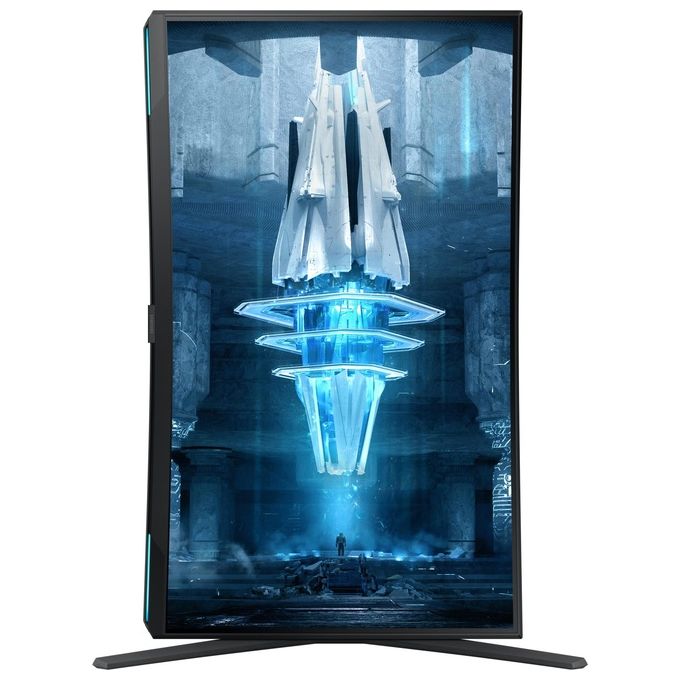 Samsung LS32BG850NPXEN Monitor Gaming Odyssey Neo G8 da 32'' UHD Curvo Risoluzione 3840x2160 Pixel Frequenza 240 Hz Tecnologia Quantum Matrix Mini LED colore Bianco