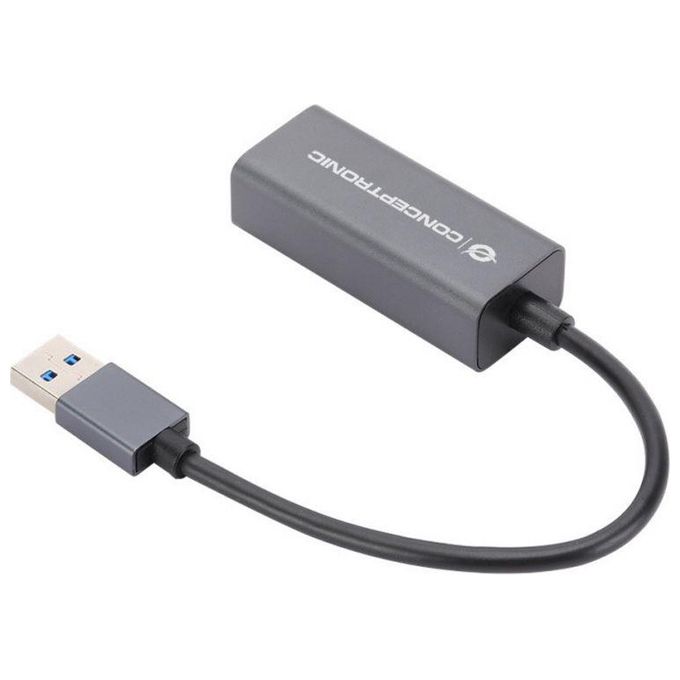 Conceptronic Adattatore di rete usb Gigabit 3.0 Conceptronic Funzione Wake-on-lan Integrata, Supporta Nintendo Switch
