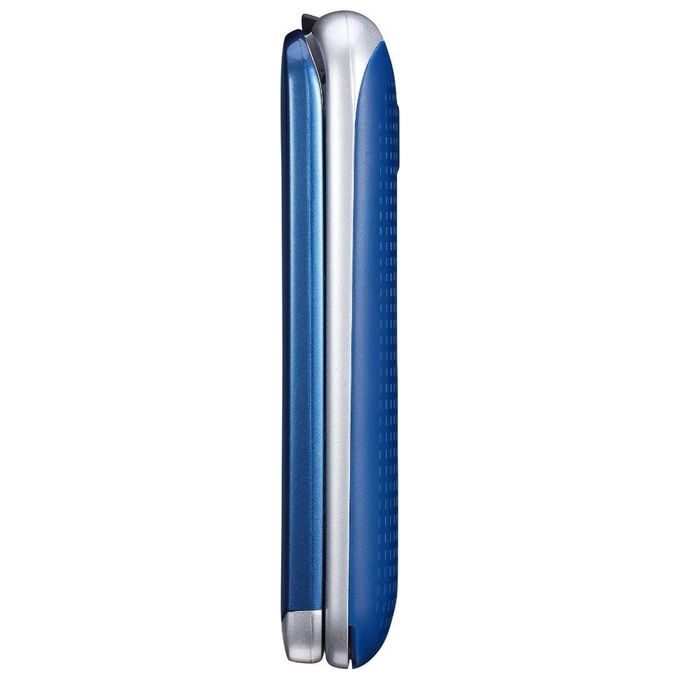 Brondi 10277052 Contender Telefono Cellulare Senior Dual SIM Tasti Grandi Schermo 3'' Fotocamera 1.3 MP Radio FM Bluetooth Micro-USB colore Blu Metallico