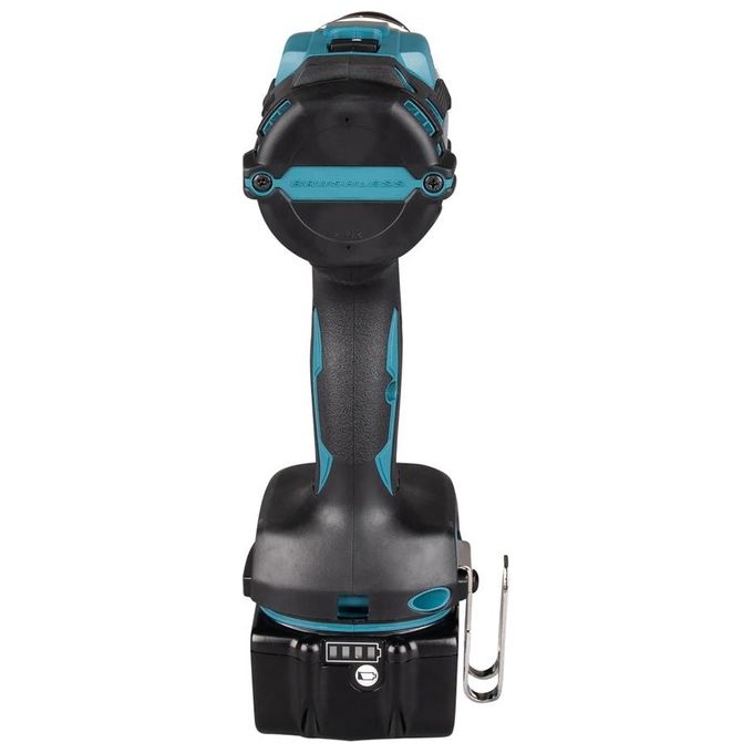 Makita DDF489Z Trapano Avvitatore a Batteria 18V Brushless 2 Velocita' Meccaniche 21 Livelli di Coppia Mandrino 13 mm Luce LED XPT Protezione Polvere Acqua colore Verde