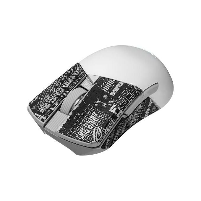 ASUS 90MP02Y0-BMUA11 ROG Gladius III Wireless Mouse Gaming 36000 DPI 6 Tasti Programmabili RGB Bianco