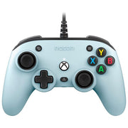 NACON XBXPROCOMPASTBLUE Pro Compact Controller Cablato per Xbox e PC con Personalizzazione Tasti e Dolby Atmos incluso colore Blu