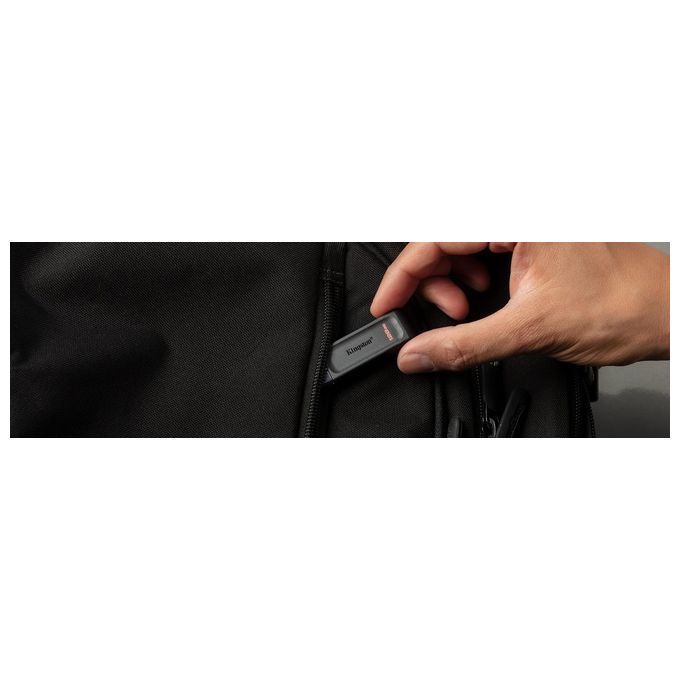 Kingston DataTraveler 70 Unita' Flash Usb 128Gb Usb Tipo-C 3.2 Gen 1 Nero