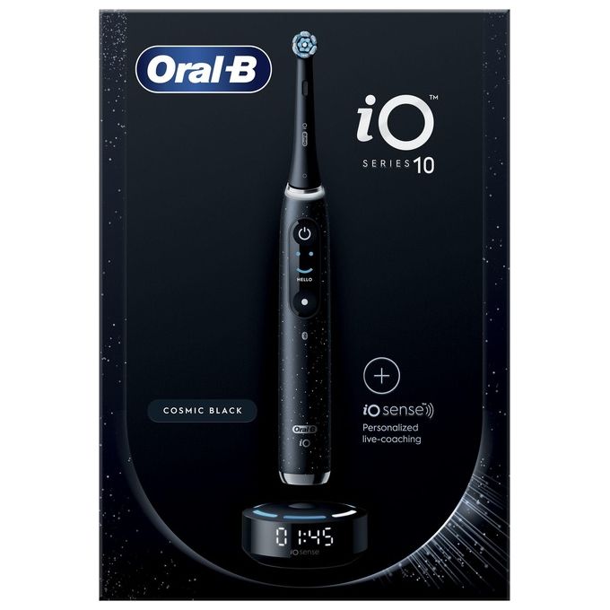 Oral-B IO SERIES 10 Spazzolino elettrico a vibrazione 7 modalita' autonomia 2 settimane colore Nero