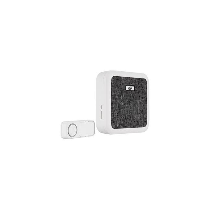 REV 0082600103 Orchestra Campanello Wireless 58 Melodie Portata 150 m Volume Regolabile 100 dB colore Bianco