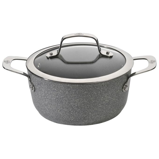 Ballarini Salina Casseruola con Manico e Coperchio 24cm