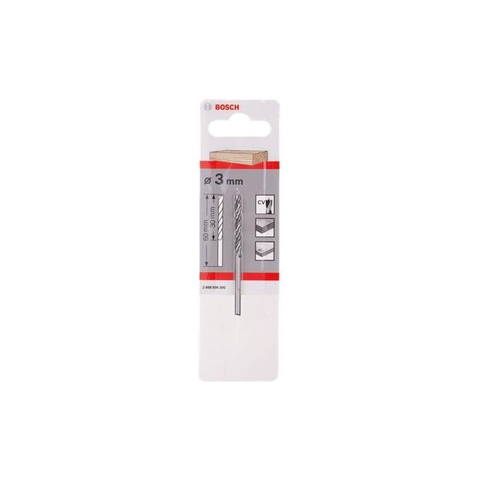 Bosch 2608596308 Punta Elicoidale per Legno Standard diametro 11 mm codolo 10 mm lunghezza 142 mm colore Nero
