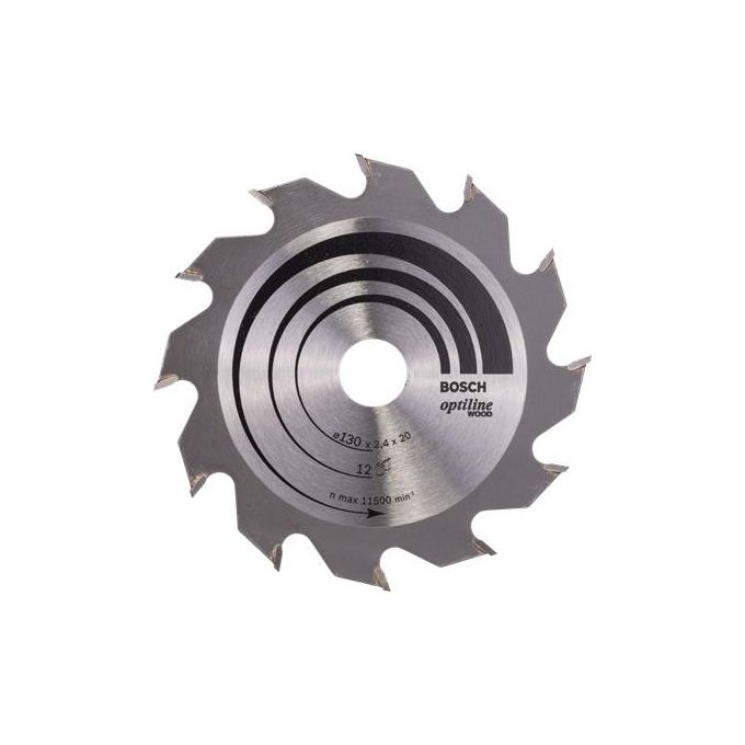 Bosch Disco Per Seghe Circolari Taglio Legno 130 Mm