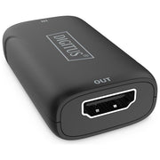 Digitus DS-55521 Ripetitore HDMI 2.0b 4K 60Hz HDR10 HDCP 2.2 18 Gbps estensione fino a 20 m colore Nero
