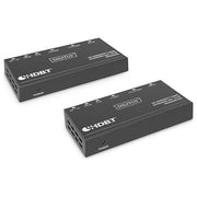 Digitus DS-55520 Set di estensori HDMI 4K HDBaseT 70 m Trasmettitore e ricevitore AV Risoluzione 3840 x 2160 Pixel 10,2 Gbps PoC RS232 IR colore Nero