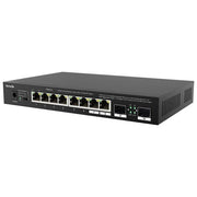 Tenda TEM2010F Switch Ethernet 10 Porte 2.5G 8 Porte RJ-45 2 Porte SFP Desktop Montaggio a Parete