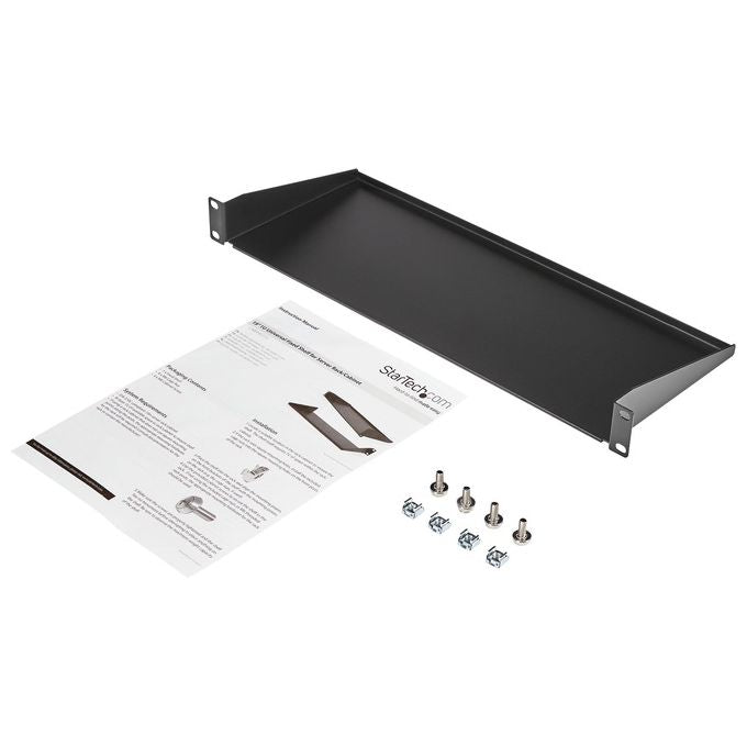 StarTech Ripiano universale per montaggio a rack fisso profondita' 7 1U - 15kg