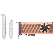 Qnap QM2-2P-344A Scheda di Espansione SSD M.2 NVMe PCIe Gen3 x4 2 Slot 32 Gbit-s per NAS colore Grigio