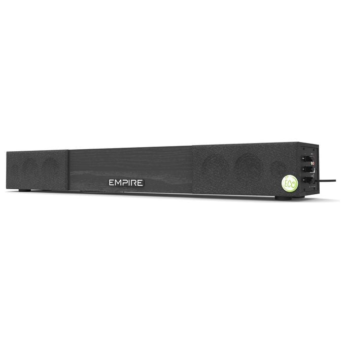 Empire SB.200ECOB Soundbar Sistema Audio 2.1 Canali con Subwoofer Integrato 5,5'' Funzione ECO Staffa Inclusa WS502 colore Nero