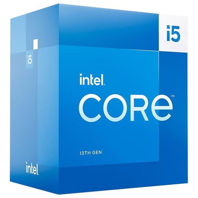 Intel I5-13400F Core i5 13a Gen Processore Desktop 10 Core 16 Thread 20 MB Cache LGA 1700 DDR4 DDR5 65W Raptor Lake Box