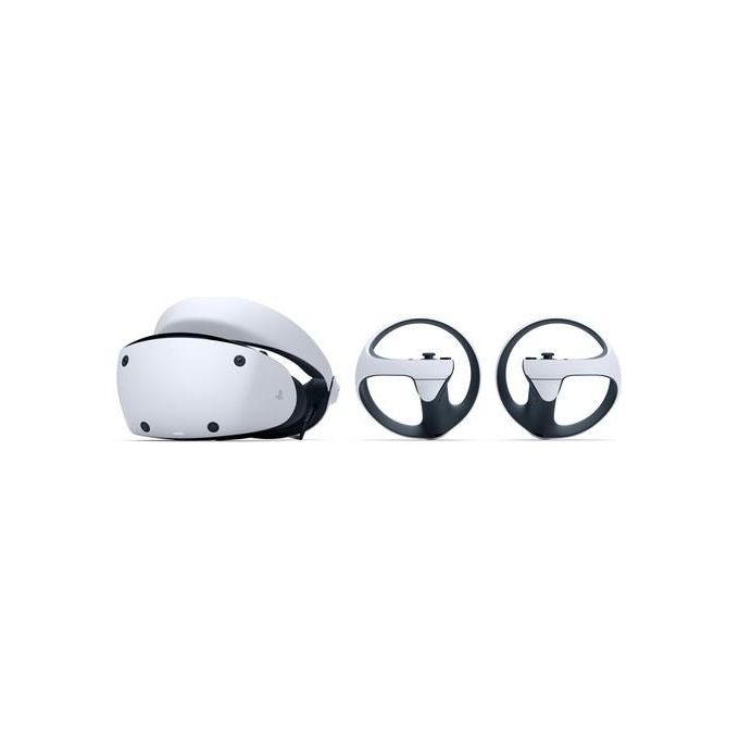Sony 9454298 PlayStation VR2 Visore VR OLED 4K HDR 110° 120Hz PS5 Sense controller colore Nero Bianco