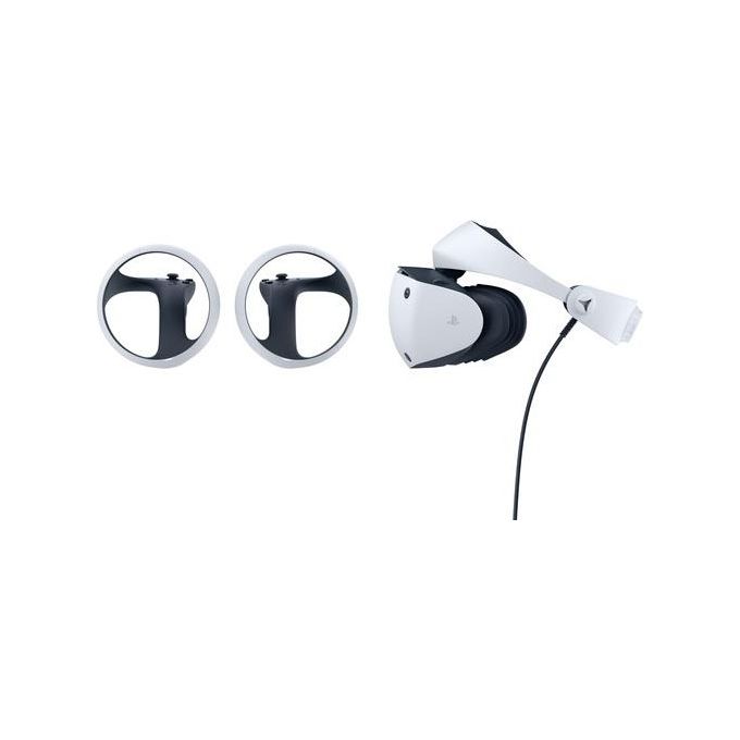 Sony 9454298 PlayStation VR2 Visore VR OLED 4K HDR 110° 120Hz PS5 Sense controller colore Nero Bianco
