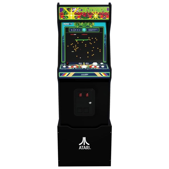 Arcade1Up ATR-A-200210 Atari Legacy Cabinato Arcade Centipede Edition 14 Giochi Schermo LCD 17'' con Alzata colore Multicolore