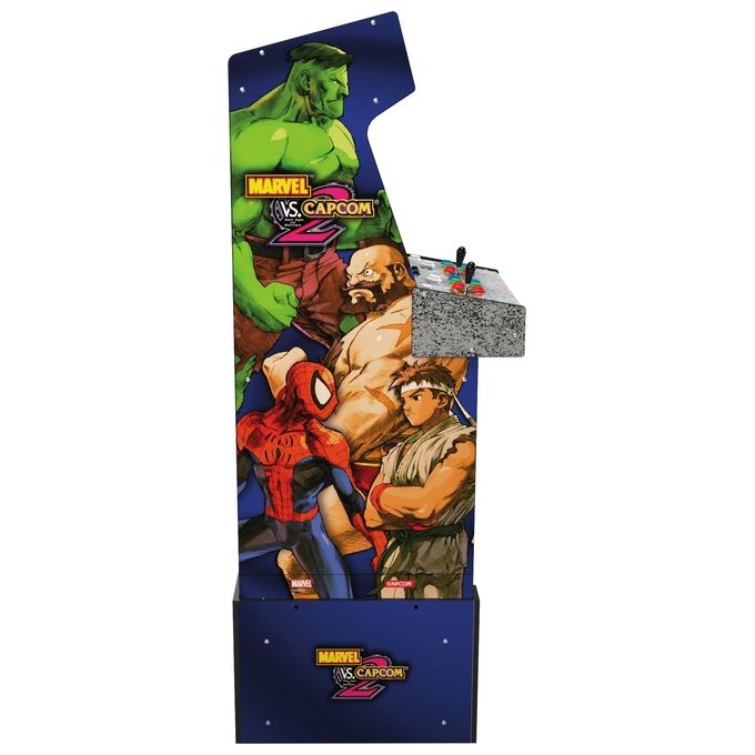 Arcade1Up MRC-A-207310 Cabinato Arcade Marvel vs Capcom 2 8 giochi schermo 17'' Wi-Fi con Riser colore Multicolore